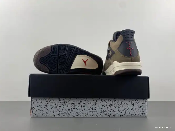 4 Air Retro TS Scott Travis x AJ4-882335 Brown Jordan 0604